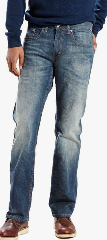 Levi's Men's 559 Relaxed Straight Stretch Jeans, Color = Cash, 33W x 30L NWT